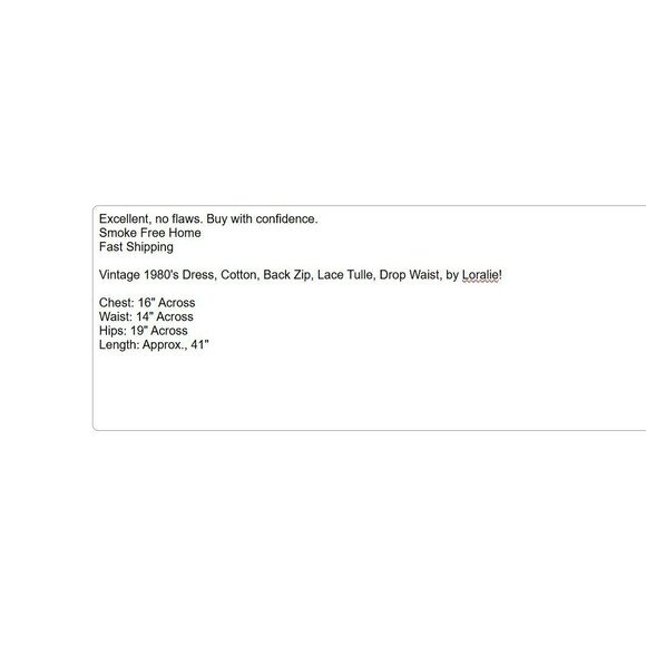 80's Vintage Loralie Floral Cotton Swing Square Dance Sweetheart Dress 6 fits XS - Picture 10 of 10